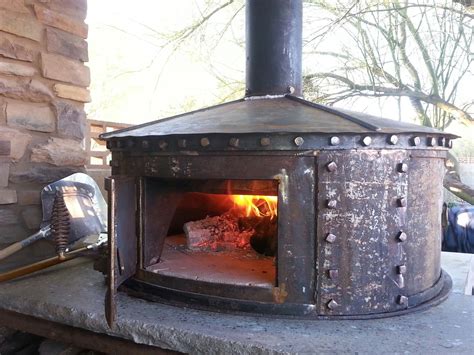 diy sheet metal pizza oven|metal pizza ovens wood burning.